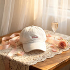 Personalized Cotton Bride Squad Baseball Cap, Custom Text Embroidered Bachelorette Party Hat, Camp Bachelorette Cap, Bridal Shower Gift