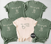 Western Nashville Bachelorette Comfort Colors® Shirts Last Rodeo Country Bachelorette Shirts Custom Let's Go Girls Bachelorette Party Shirts