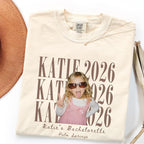 Custom Photo Bachelorette Shirts, Comfort Colors Bridal Party TShirts, Photo Party Tees, Personalized Bach Club Shirts