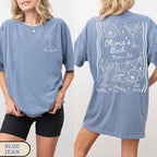 Custom Beach Bachelorette Comfort Colors Shirt, Coastal Bride Tee, Cocktail Party Shirt, Beach Bach Bridal Party Gift