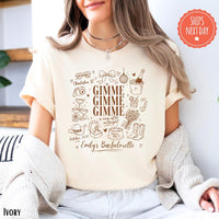 Disco Theme Bride Shirt, Retro Bachelorette Party Tees, Sparkle Music Theme Bridal Shower