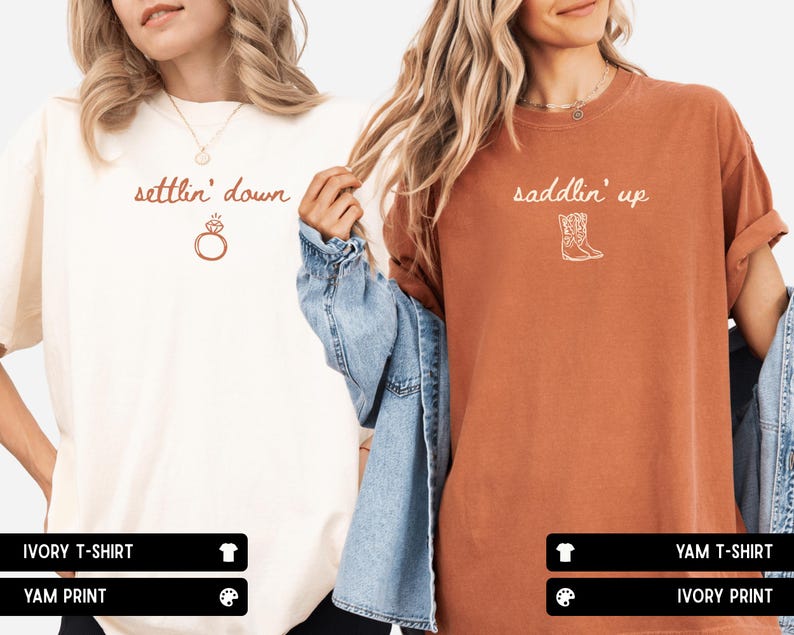 Saddlin' Up Bachelorette Comfort Colors Shirt, Custom Nashville Last Rodeo Bridal Party Tee