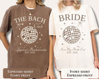 Epcot Bachelorette Party Shirt, The Bach Club Bride Girls Trip Matching Outfit Tee For Women Bach Weekend Shirts Disco Ball Tee Gift