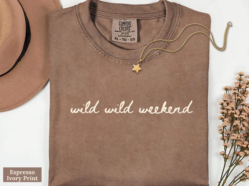 Wild Wild Wife Bachelorette Shirts-Custom Cowgirl Last Rodeo Bach Weekend-Personalized Nashville Texas Austin Western Bridal Party T-Shirts