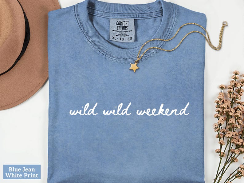 Wild Wild Wife Bachelorette Shirts-Custom Cowgirl Last Rodeo Bach Weekend-Personalized Nashville Texas Austin Western Bridal Party T-Shirts