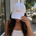 The MRS Hat | Embroidered Bride Cap | Bachelorette Hat | Honeymoon Gift | Future Mrs Hat | Newlywed Gift | Bridal Shower Gift