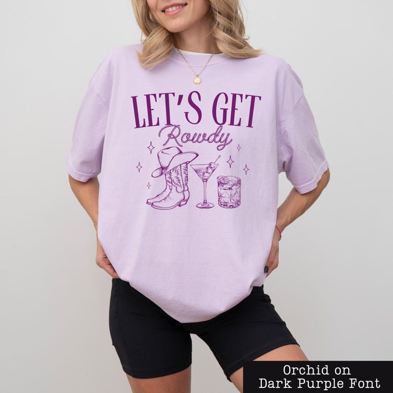 Comfort Colors® Nashville Bachelorette Shirts - Custom Last Rodeo Tshirt - Western Bridal Party - Cowgirl Bach - Country Bachelorette Party