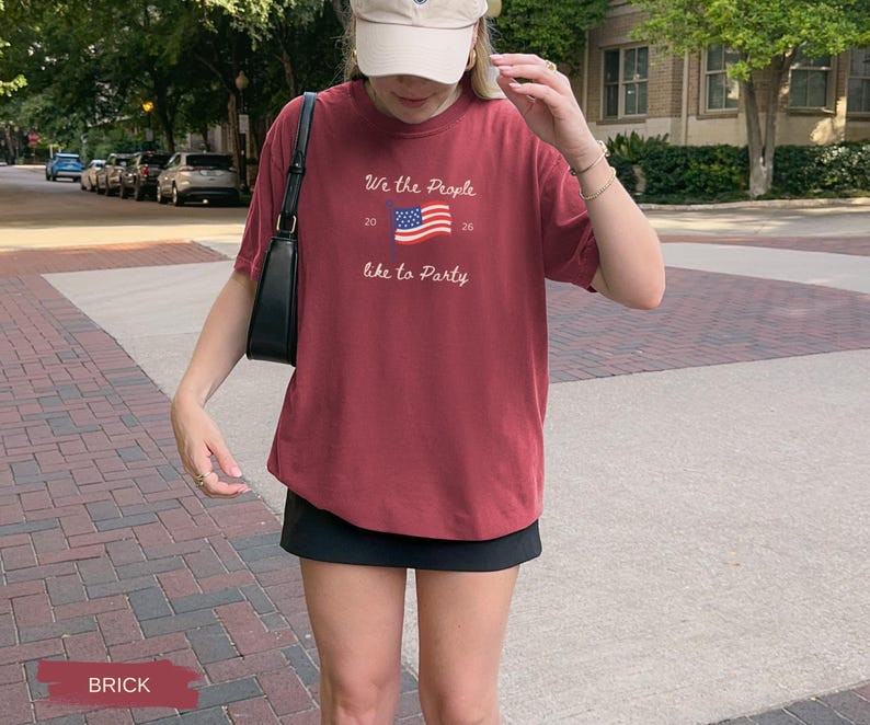 Custom All American Bride 4th of July Bachelorette Shirts, Red White I Do Tees, Matching Bride Tribe, Independence Day Weekend Bach Tee