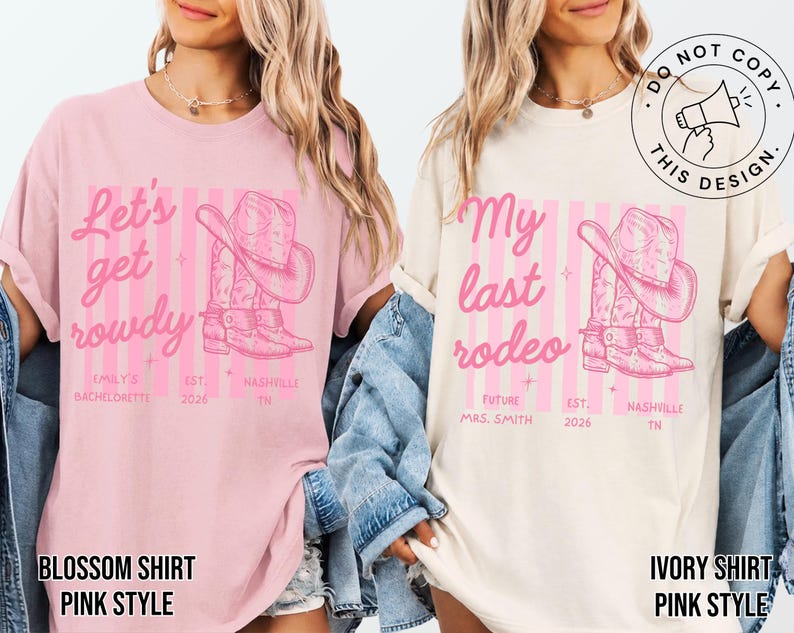 Last Rodeo Bachelorette Shirt, Personalized Location Western Bridal Party Shirt, Custom Western Bachelorette Shirt, Western Bride Shirt