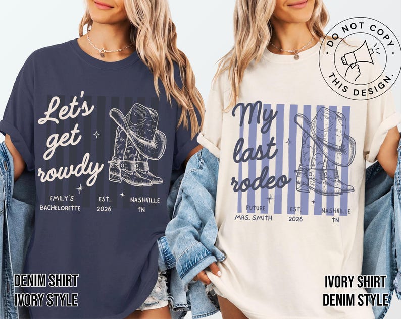 Last Rodeo Bachelorette Shirt, Personalized Location Western Bridal Party Shirt, Custom Western Bachelorette Shirt, Western Bride Shirt