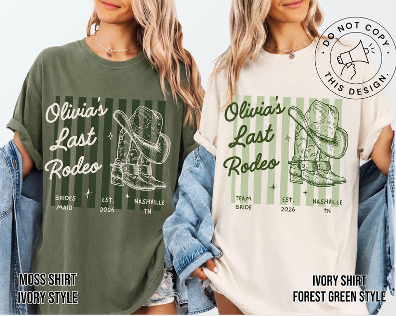 Comfort Colors® Custom Western Bachelorette Shirt,Western Bach Bridesmaid Gift,Last Rodeo Country Shirts,Bride Shirt