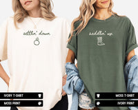 Saddlin' Up Bachelorette Comfort Colors Shirt, Custom Nashville Last Rodeo Bridal Party Tee