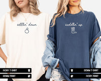 Saddlin' Up Bachelorette Comfort Colors Shirt, Custom Nashville Last Rodeo Bridal Party Tee