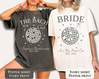 Epcot Bachelorette Party Shirt, The Bach Club Bride Girls Trip Matching Outfit Tee For Women Bach Weekend Shirts Disco Ball Tee Gift