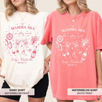 Mamma Mia Bachelorette Shirt, Personalized Last Disco Bach Tee, Dancing Queen Bride Shirt, Bride Squad Gift, Girls Trip Tee