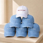 Personalized Bride Hat, Embroidered Bachelorette Party Cap, The Bride The Party Hat, Bridal Shower Gift, Bridesmaid Dad Cap