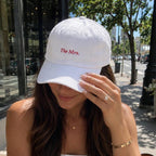 The MRS Hat | Embroidered Bride Cap | Bachelorette Hat | Honeymoon Gift | Future Mrs Hat | Newlywed Gift | Bridal Shower Gift