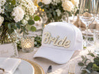 Pearl Bride Trucker Hat, Bride Baseball Cap, Bridal Shower Gift, Bride To Be Hat, Bachelorette Party Hat, Wedding Weekend Cap
