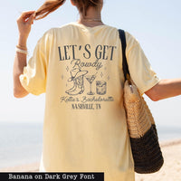 Comfort Colors® Nashville Bachelorette Shirts - Custom Last Rodeo Tshirt - Western Bridal Party - Cowgirl Bach - Country Bachelorette Party