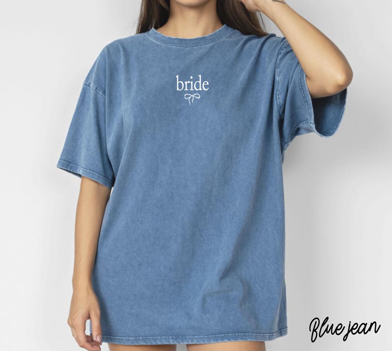 2026 Comfort Colors® Bride Shirt Coquette Bow, Bride-to-be Tee, Future Bride, Bachelorette Tee, Bridal Party, Future Mrs. Tee,Wedding Gift