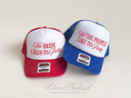 Patriotic Group Hats, USA Bachelorette Hats, 4th of July Party hats, Fourth of July Bach Hats, American Bride