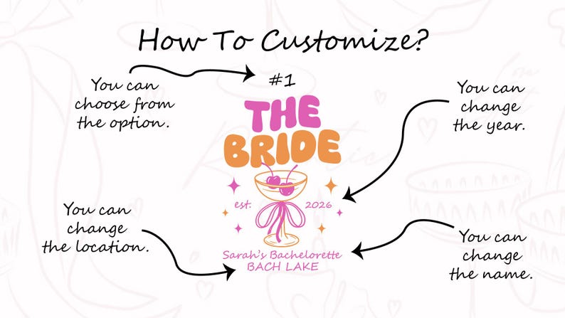 Custom Bachelor Shirt, Matching Bridesmaid Tee, Bride Party Crew Tee, Bachelor Girls Trip Shirt, Coquette Bow Bride Shirt, Bridal Party Tee