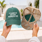 It's Almost As Hot As My Husband Out Here Hat | Funny Wife Hat | Bachelorette Hat | Beach Hat | Honeymoon Hat | Funny Baseball Cap