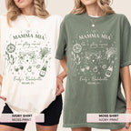 Mamma Mia Bachelorette Shirt, Personalized Last Disco Bach Tee, Dancing Queen Bride Shirt, Bride Squad Gift, Girls Trip Tee