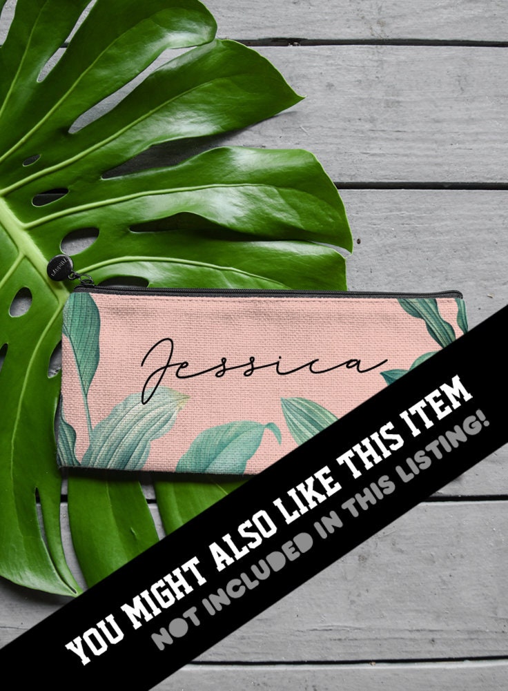 Custom Beige Tropical Hibiscus Wedding Favor Can Coolers - Slim and Standard Size Cozies, Personalized Can Cooler