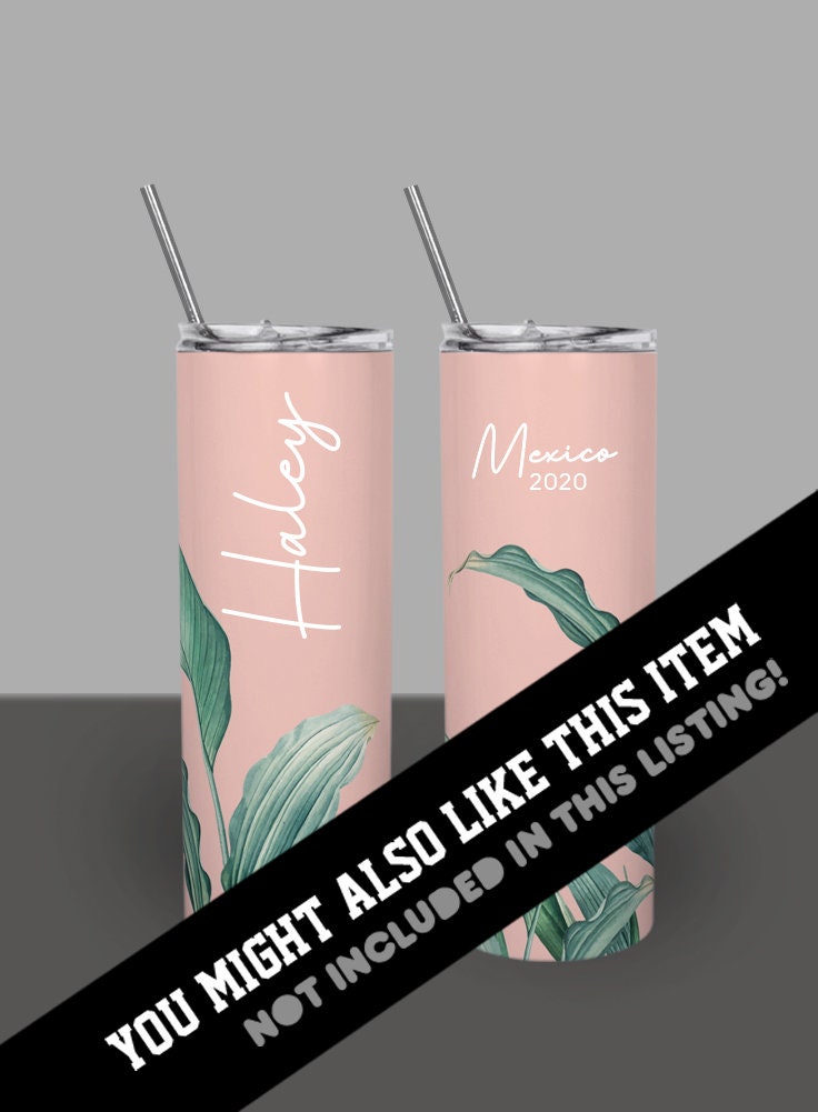 Custom Beige Tropical Hibiscus Wedding Favor Can Coolers - Slim and Standard Size Cozies, Personalized Can Cooler