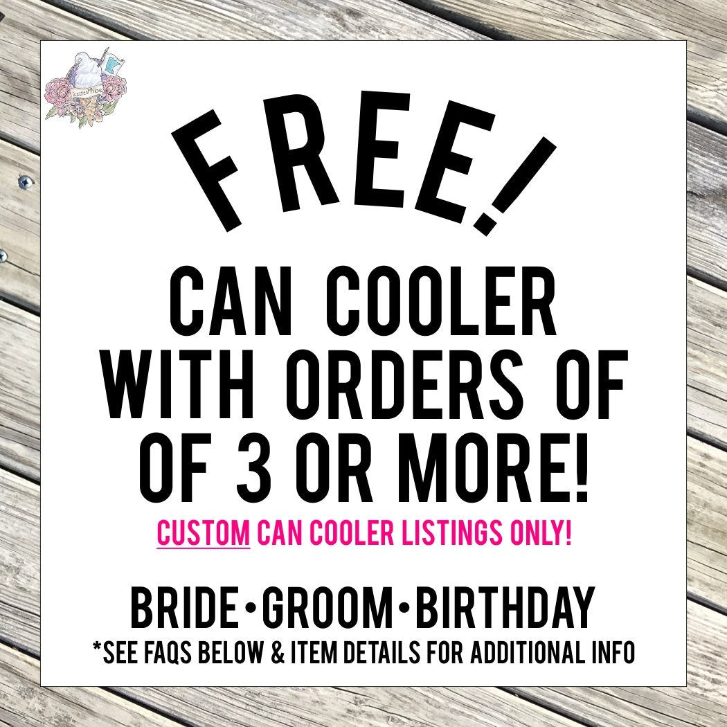 Margs and Matrimony Bachelorette Party Can Coolers - Personalized Bridal Drink Sleeves for a Fiesta - Customizable, Fun, and Stylish. MAM