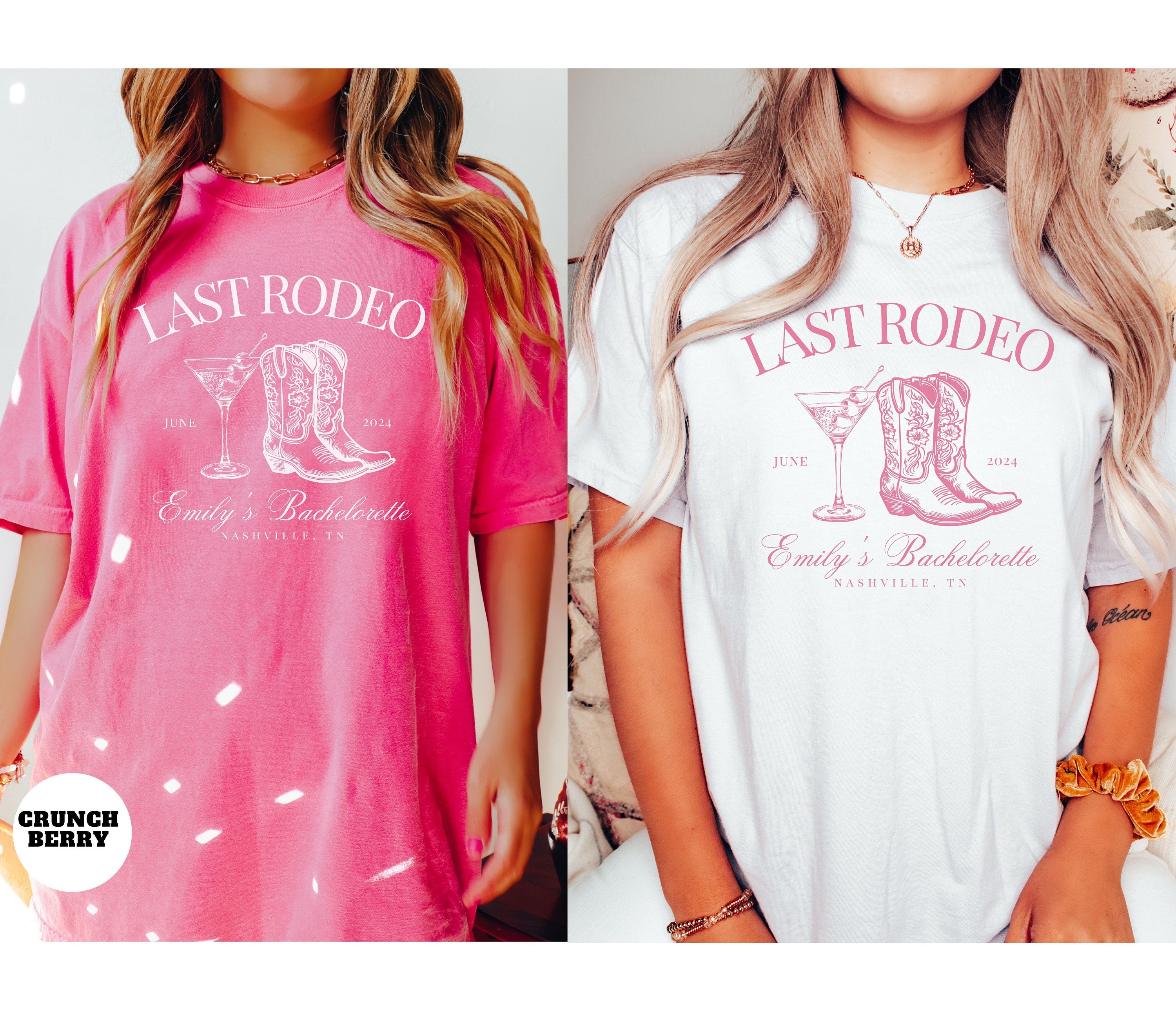 Bachelorette Party Shirts, Custom Bachelorette Shirts, Last Rodeo Western Bachelorette, Personalized Luxury Bachelorette, Bach Club Shirts