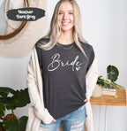 Bride Shirts, Bride Team Shirt, Bachelorette Tshirts, Wedding Party Tshirt, Bride Tribe Gift, Team Bride Tees, Hen Party Tee, Team Bride Top