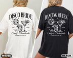 Comfort Colors Custom Disco Bachelorette Shirts, Disco Bride Shirt, Dancing Queen Bachelorette Tees, Last Disco Bachelorette Party Shirt