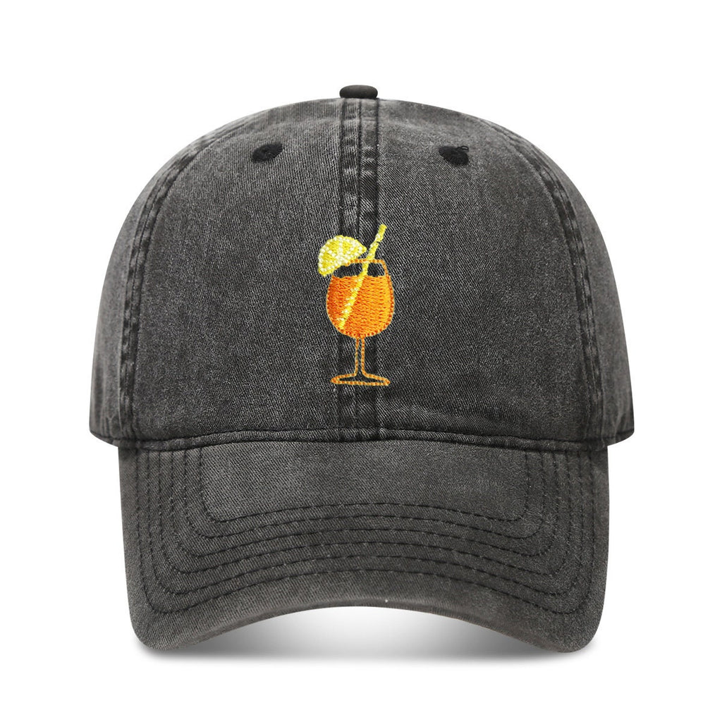 Spritz Hat,Spritz Lover Hat,Spritz Glass,Embroidered Dad Hat,Cocktail Lovers Gift Ideas,Aperitivo,Tini Time,Day Drinking,Vacation,Party Hats