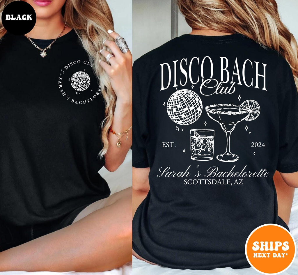 Custom Disco Bachelorette T-shirt | Last Disco Bachelorette Party Shirt | Dancing Queen Bachelorette | Disco Bride Shirt | Disco Bach Shirt