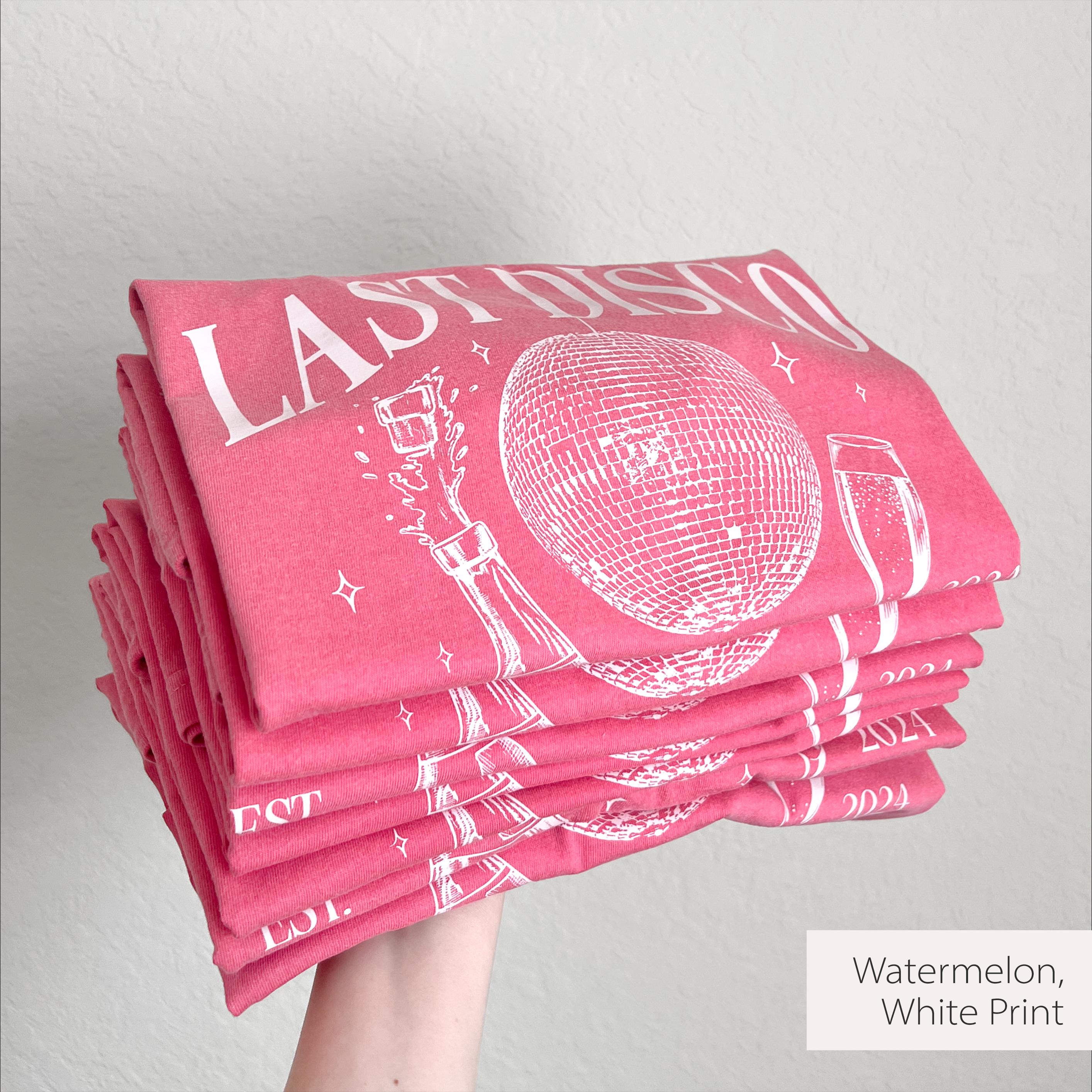 Last Disco Bachelorette Shirts, Disco Bride Custom Shirt, Comfort Colors Bachelorette Shirts