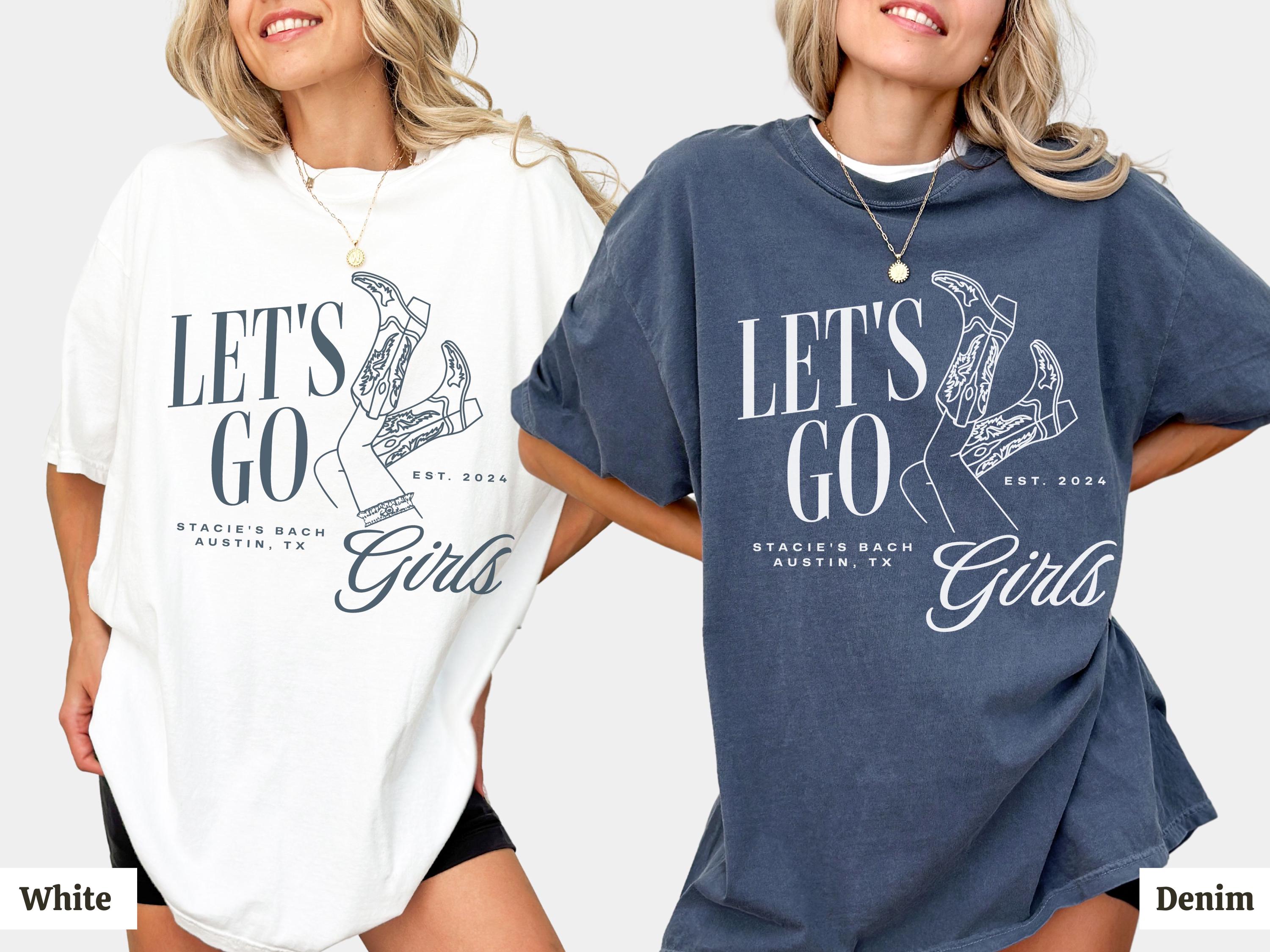 Custom Last Rodeo Bachelorette Comfort Colors Tee: Nashville Bridesmaids Gifts