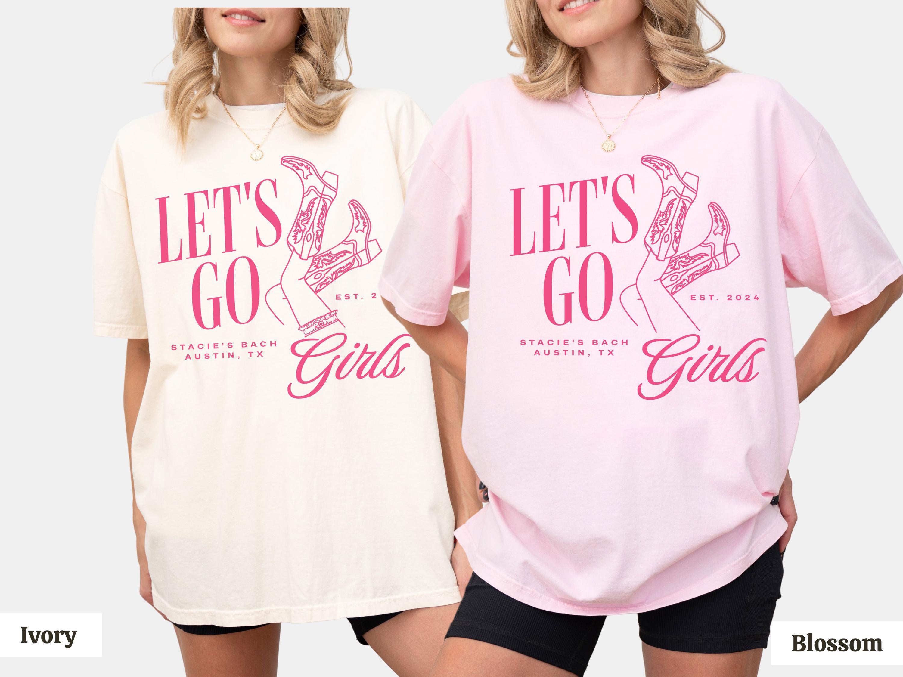 Custom Last Rodeo Bachelorette Comfort Colors Tee: Nashville Bridesmaids Gifts