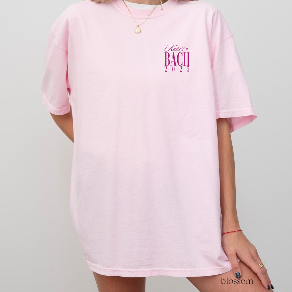 Martini Bachelorette Comfort Color Shirt, Custom Cocktail Shirt, Martini Bachelorette Theme, Tini Bit Engaged, Trendy Bach Shirts