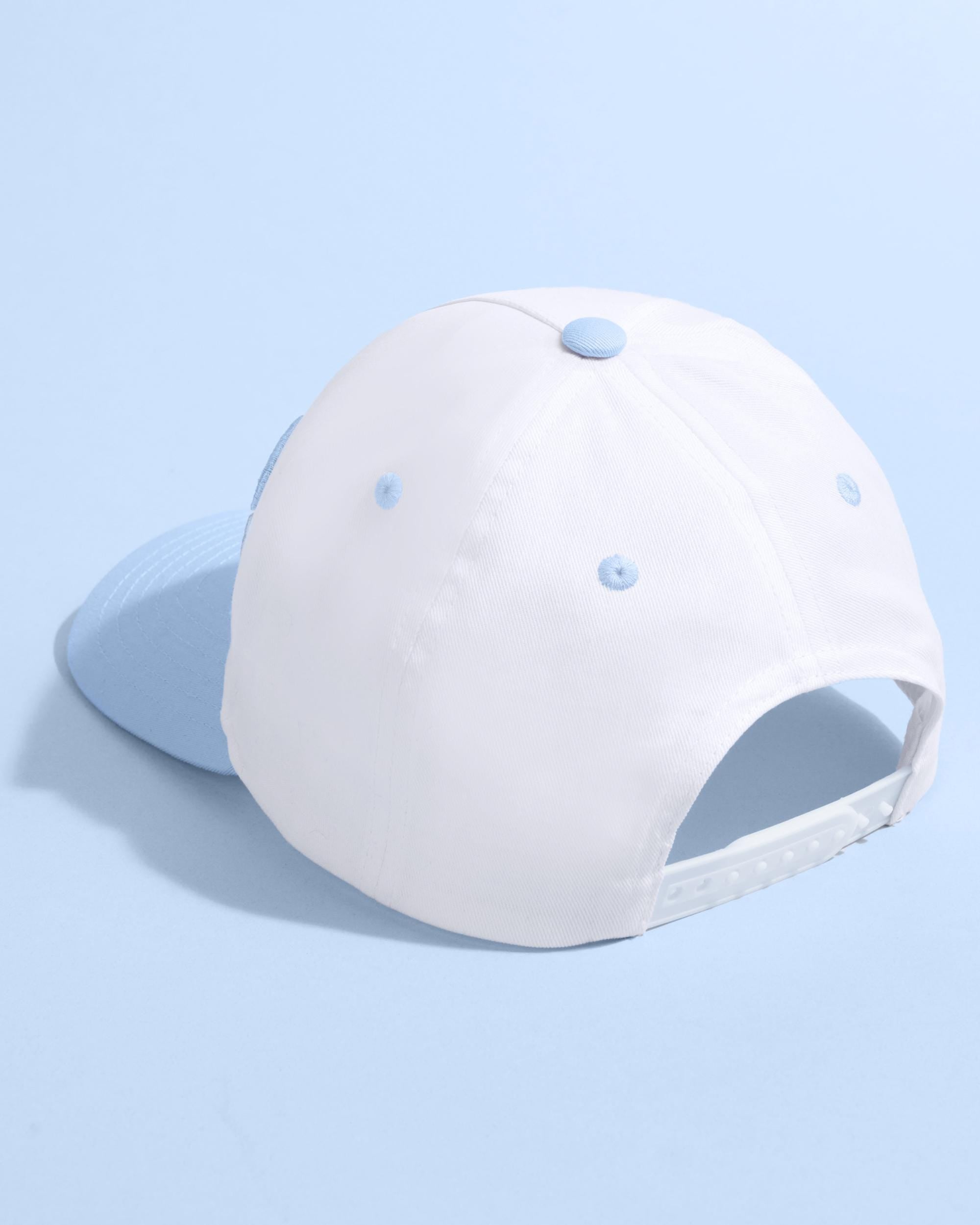 xo, Fetti White + Blue Bride Trucker Hat | Bachelorette Accessory, Bridal Headwear, Bach Party Decorations, Bridesmaid Gift, Wedding Cap