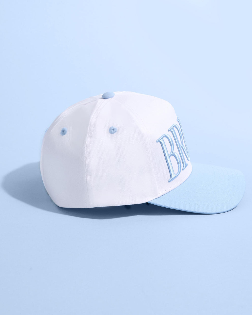 xo, Fetti White + Blue Bride Trucker Hat | Bachelorette Accessory, Bridal Headwear, Bach Party Decorations, Bridesmaid Gift, Wedding Cap