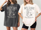 Custom Last Rodeo Bachelorette Shirt, Cowgirl Bachelorette Party Shirt for Bride, Nashville Bachelorette Shirt, Western Bach Bridesmaid Gift
