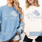 Custom Nashville Bachelorette Shirts, Last Rodeo Bridal Party T-Shirts, Lace Bow Coquette Bach Group Tees, Personalized Country Girls Trip