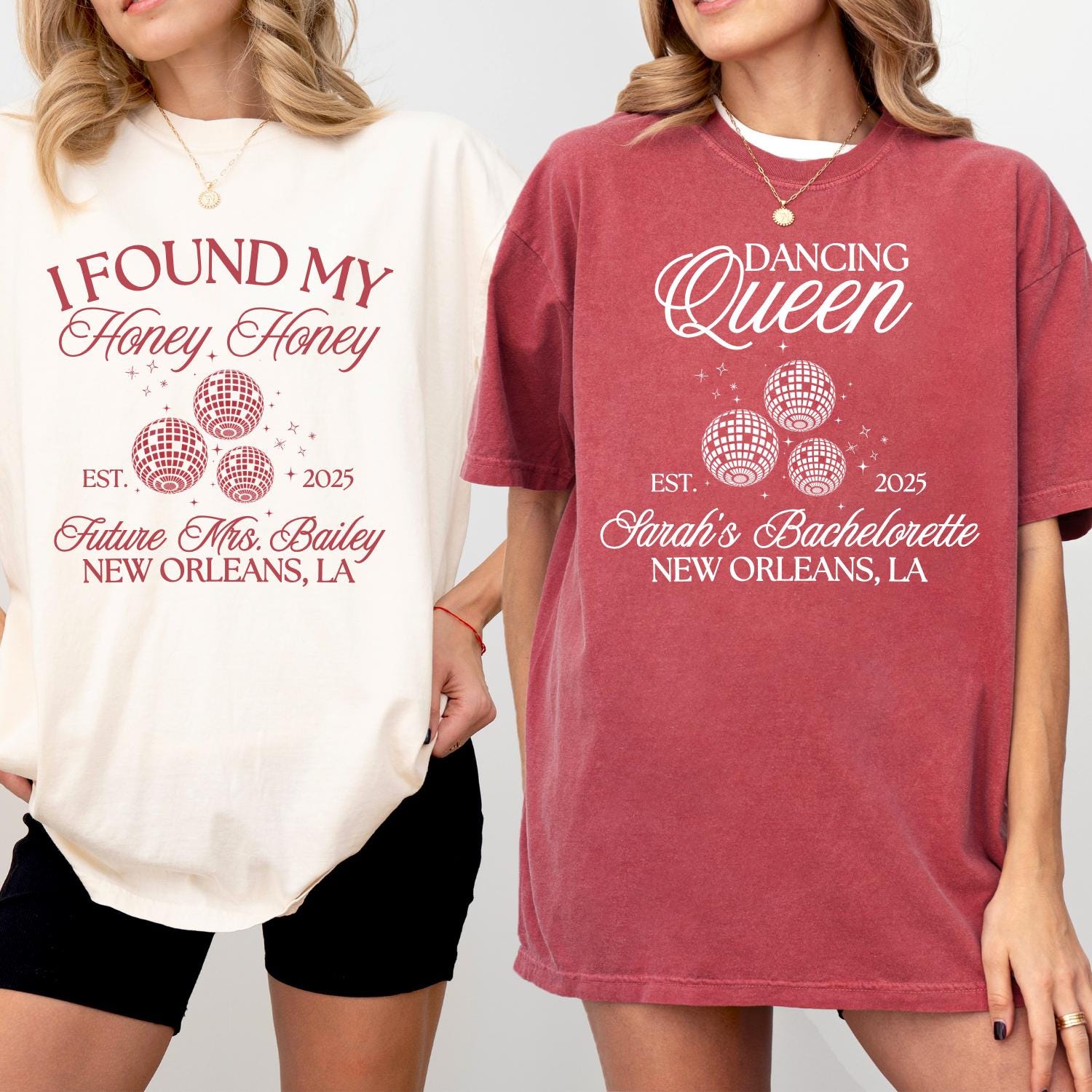 Custom Disco Bachelorette Party Shirt, Mamma Mia Disco Bride Shirt, Dancing Queen, Honey Honey Disco Bridal Shower Shirt, Disco Theme Party
