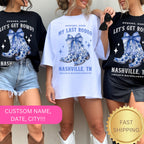 Custom Chinoiserie Bachelorette Shirts, Coquette Cowgirl Bachelorette, Coquette Bow Cowgirl Boots Bridesmaids Gifts Nashville Bachelorette