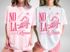 NOLA Bachelorette Shirts, New Orleans Bachelorette Party Shirts, Nola Bride, Nola Krewe, Mardi Gras Bachelorette, Matching Group Shirts