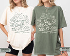 Custom Camp Bachelorette Party Shirt, Mountain Bride Tee Camp, Hiking Bridal Party gifts, Girls trip Camp Bach, Bachelorette Camping, Cabin