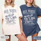 American Bachelorette Party Shirts, Red White and Blue Fourth of July Bachelorette Shirt, Custom Patriotic Crew Bride 4th of July Bach Club