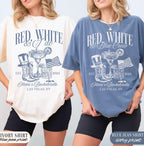American Bachelorette Party Shirts, Red White and Blue Fourth of July Bachelorette Shirt, Custom Patriotic Crew Bride 4th of July Bach Club